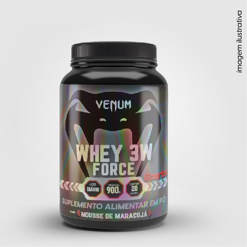 Kit Venum Sports - 3W Whey, Creatine Sports e Beta Alanina