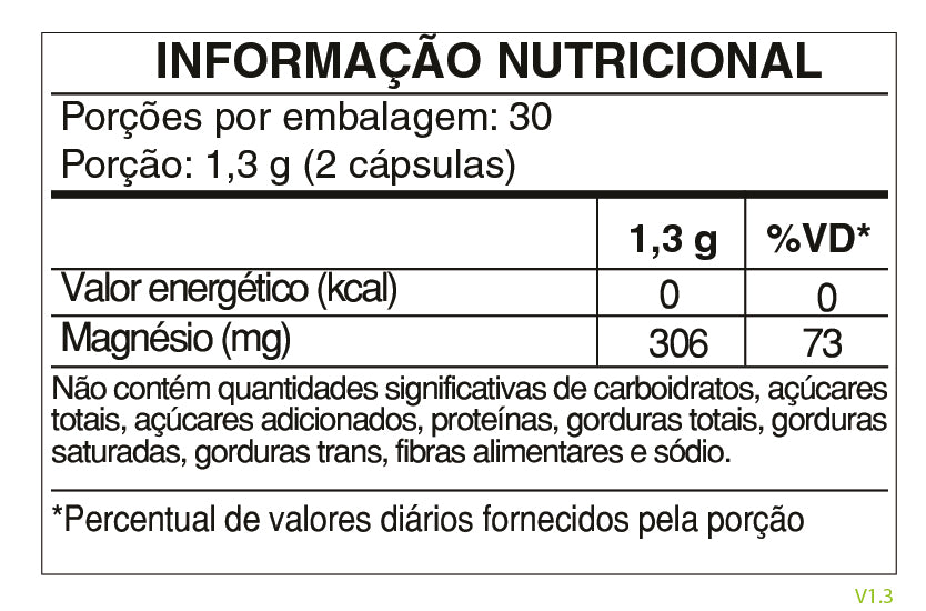 Tabela Nutricional