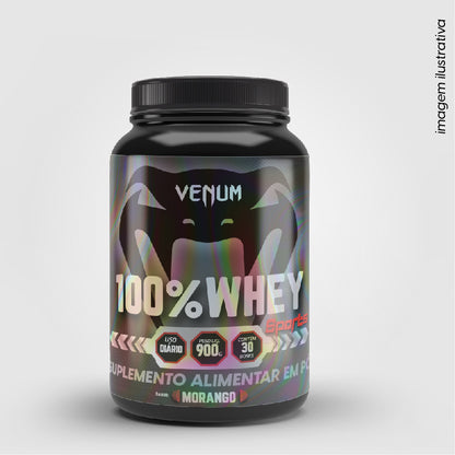 Kit Venum Treino Completo- Whey 100%, Creatine 100% e o Pré-treino Venum Fury Uva Verde