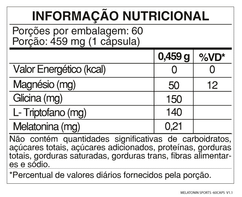 Tabela Nutricional
