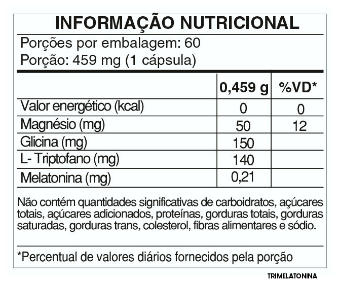 Tabela Nutricional