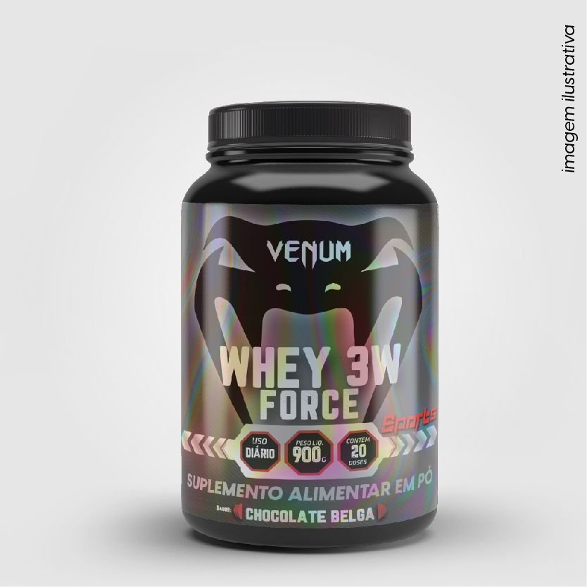 Kit Venum Sports - 3W Whey, Creatine Sports e Beta Alanina