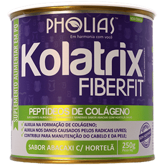 Kolatrix Fiberfit - Colágeno Hidrolisado Enriquecido com Fibras e Picolinato de Cromo