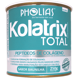 Kolatrix total, Peptídeos de colágeno, Baunilha