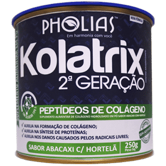kolatrix 2geração com colágeno tipo 2 abacaxi