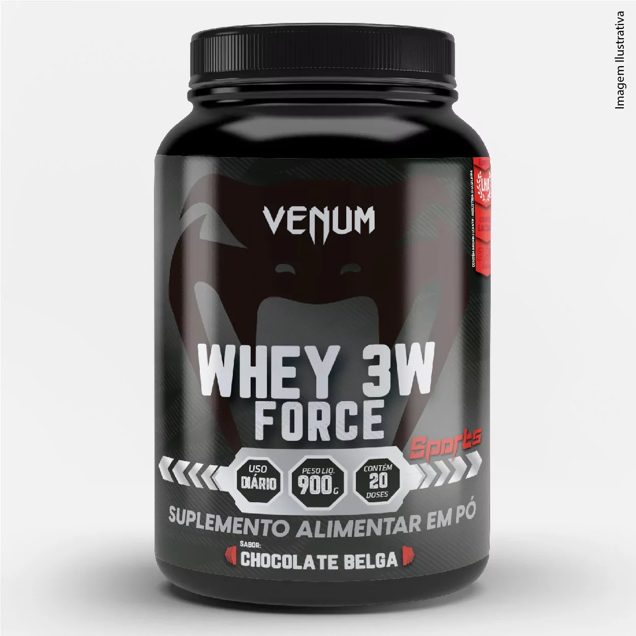 Tenha o corpo dos seus sonhos com Venum Whey 3W Force!